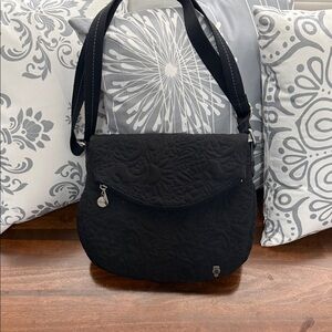 Sakroots Black Quilted Crossbody Bag